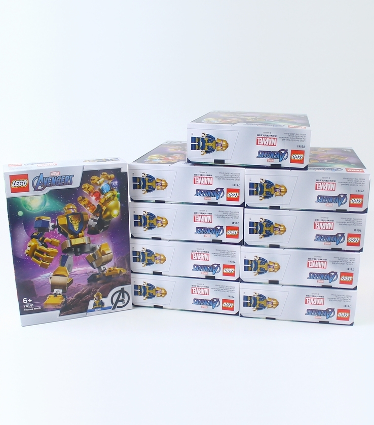 サノス・メカスーツ(76141)」を10個使ってビルドしてみました : レゴ道