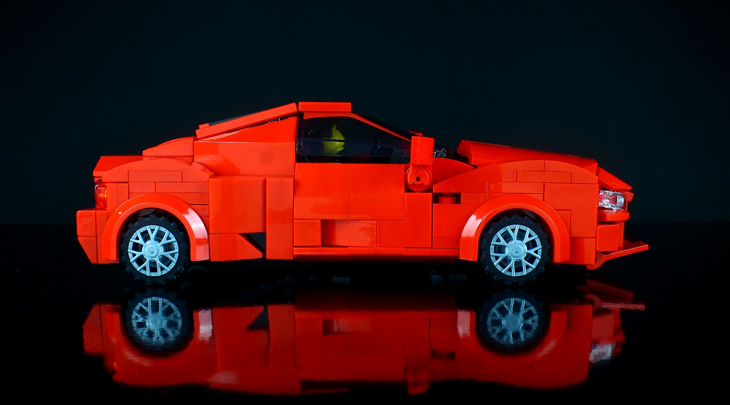 赤いスポーツカーを作りました レゴ道 赤いスポーツカーを作りました レゴ道