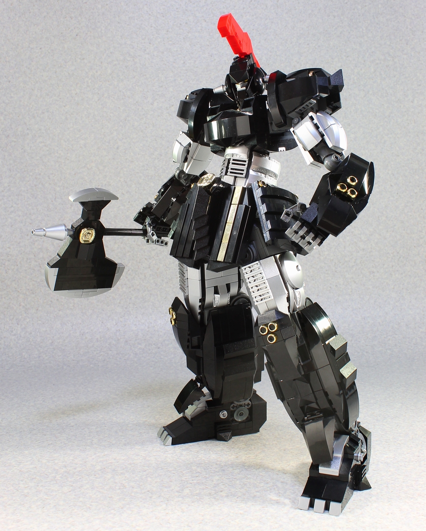 LEGOロボ「黒の鉄巨人」完成しました。 : レゴ道