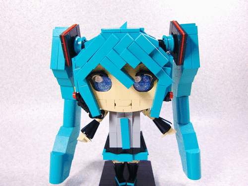 レゴでデフォルメ初音ミク作ったよー レゴ道 レゴでデフォルメ初音ミク作ったよー レゴ道