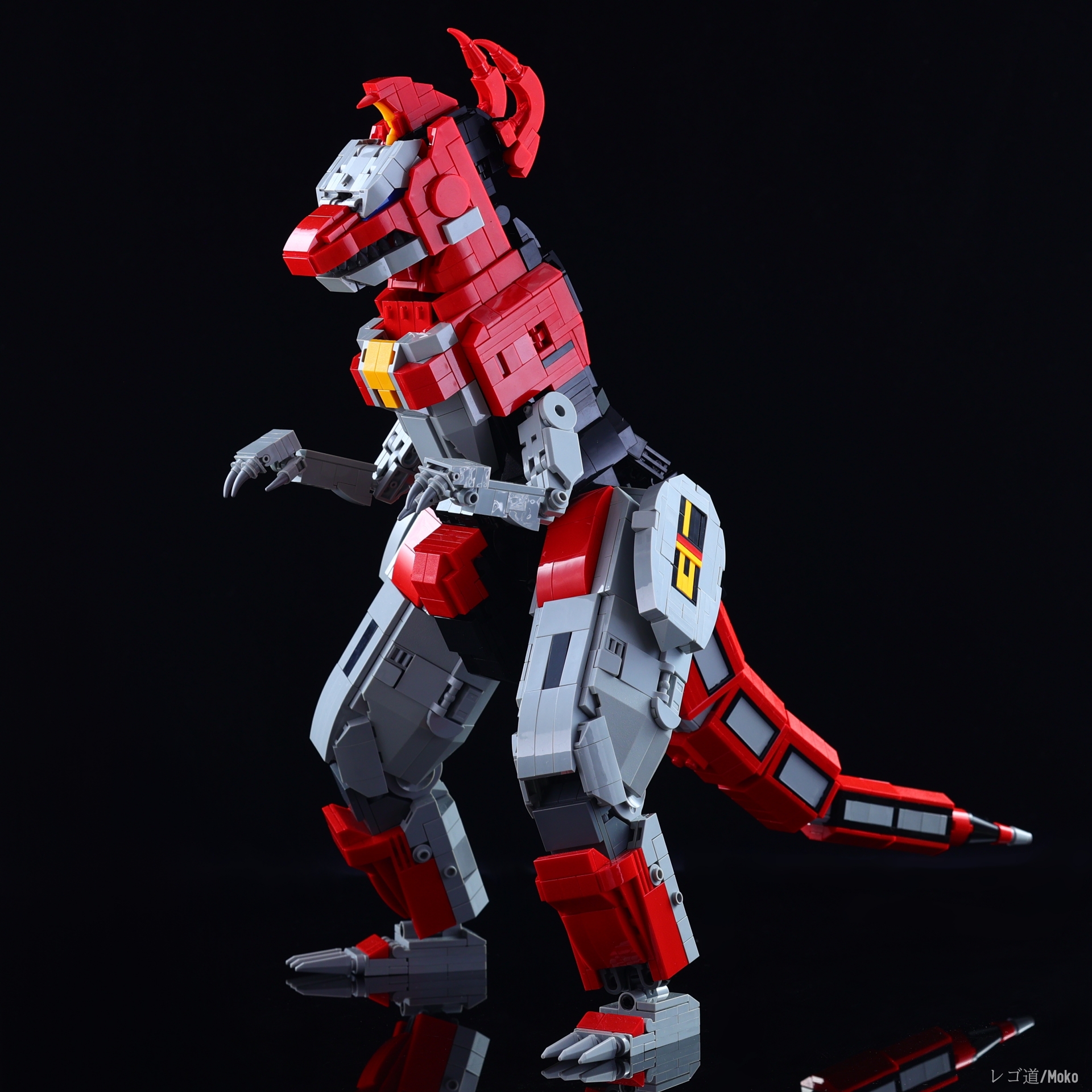 Action Toys恐竜戦隊ジュウレンジャー マイティデフォルメ大獣神塗装済み