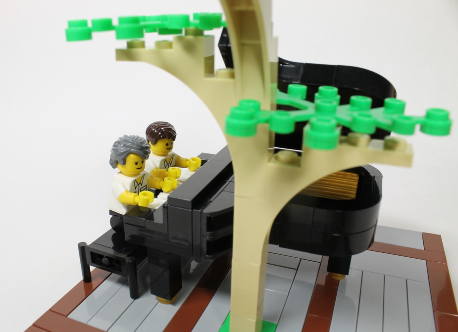 ヱヴァqのピアノのシーンをレゴで再現してみました レゴ道