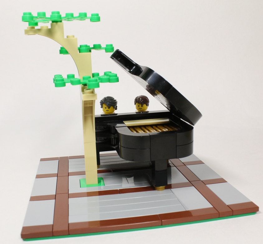ヱヴァqのピアノのシーンをレゴで再現してみました レゴ道
