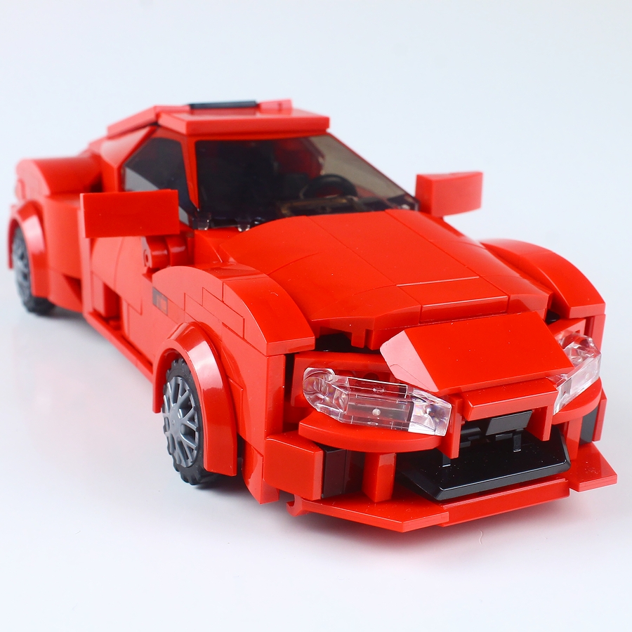 赤いスポーツカーを作りました レゴ道 赤いスポーツカーを作りました レゴ道