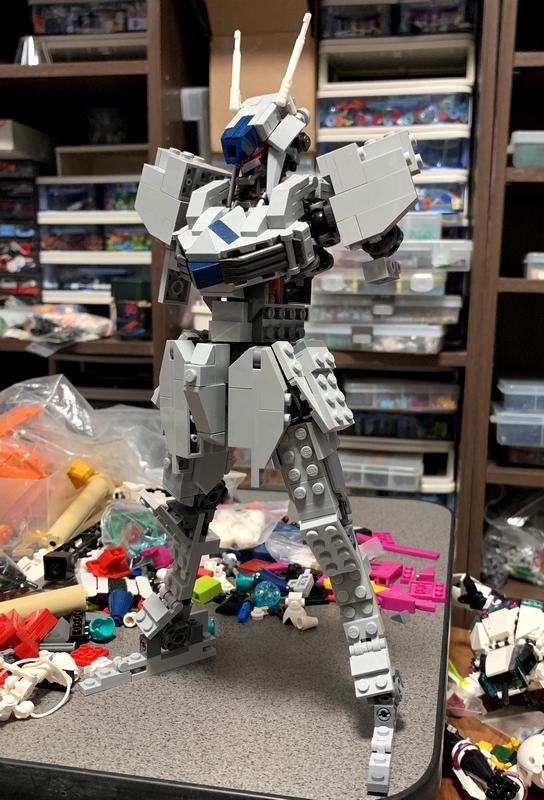 レコレーム 新レゴロボフレーム制作③ : レゴ道