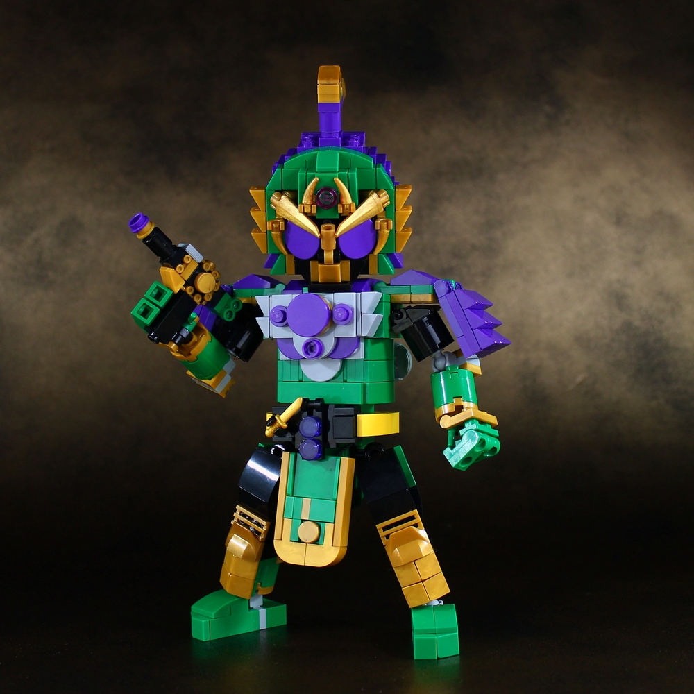 仮面ライダー龍玄 ブドウアームズ レゴ道