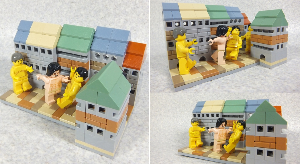 今日のレゴ小ネタ 進撃の小人 他 レゴ道