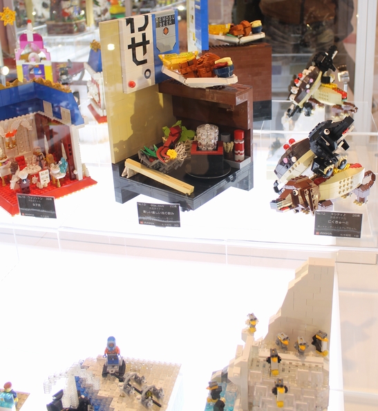 レゴクリックブリックお台場ヴィーナスフォート店のコンテスト作品を観てきました レゴ道