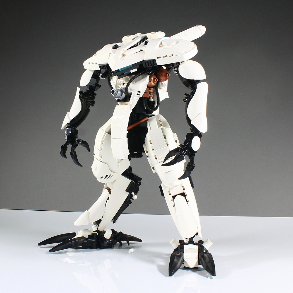 悪ロボ エントリー作品『セキガン』ロボット(悪役限定)レゴ(R)ブロックビルド