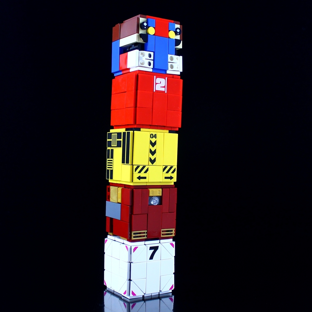 Legoロボ Cube Robo 05 Mecha Mario レゴ道