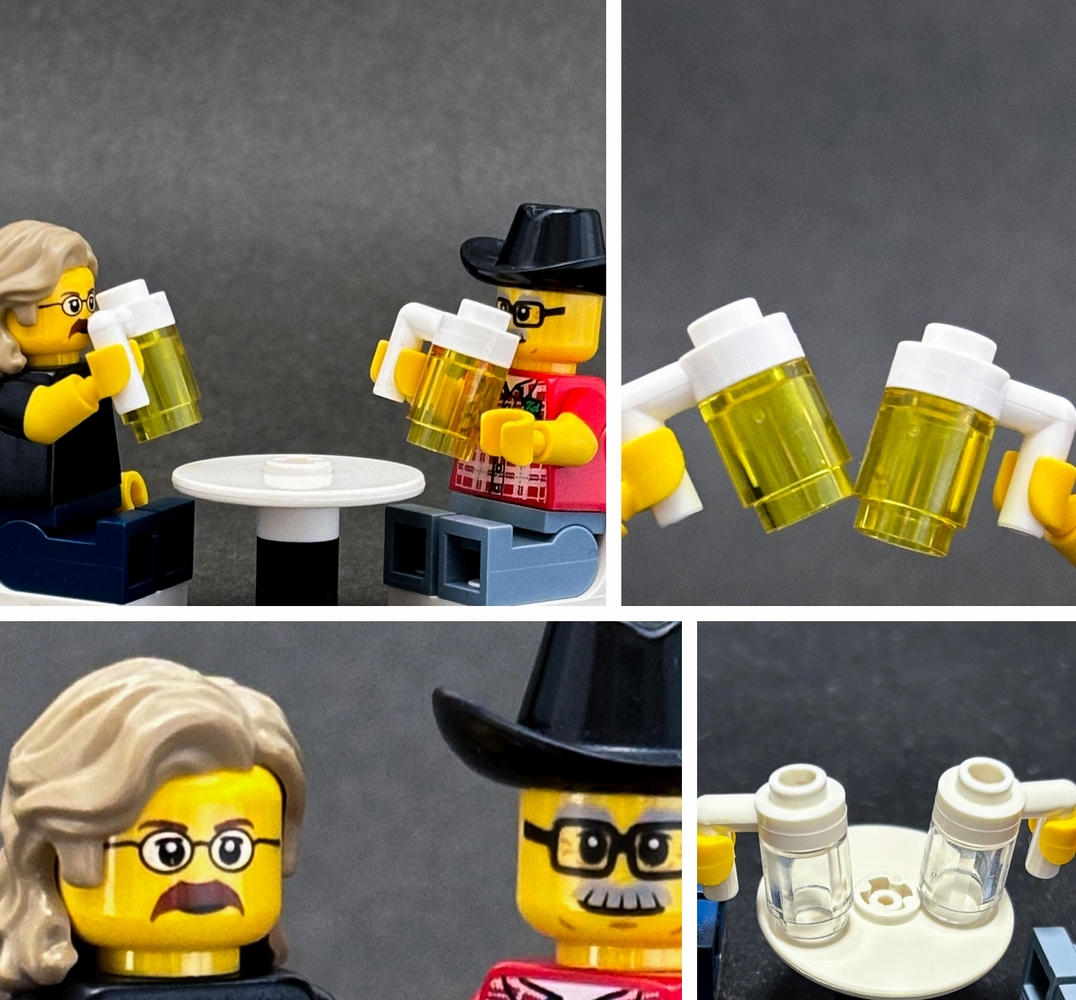 休日 レゴ ブログ HOLIDAY LEGO BLOG - 完成 LEGO Minifigures