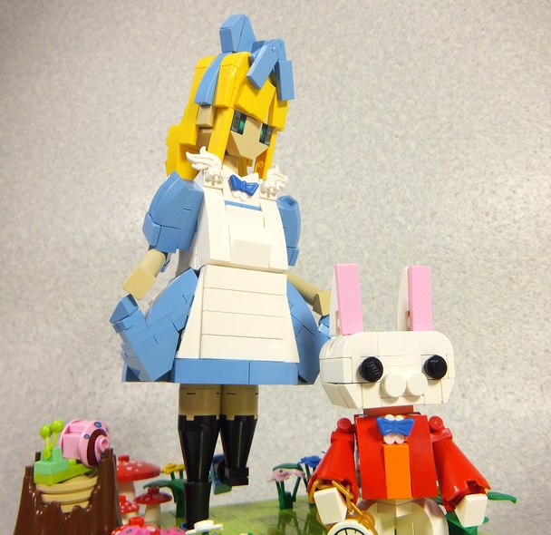 レゴで不思議の国のアリスを作ってみました レゴ道