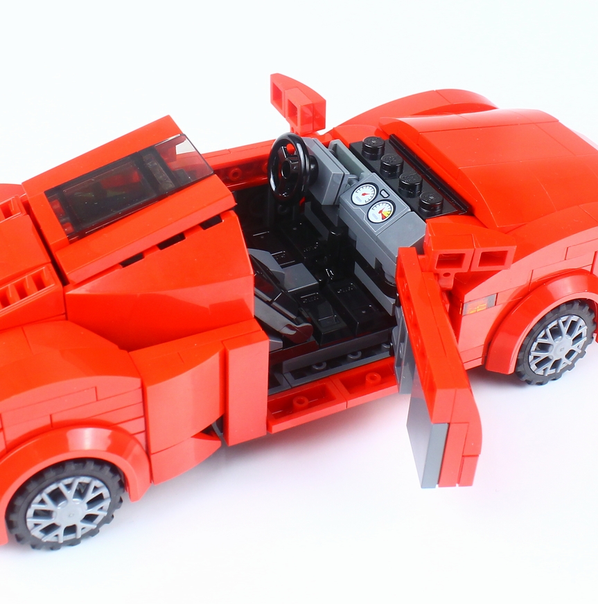 赤いスポーツカーを作りました レゴ道 赤いスポーツカーを作りました レゴ道