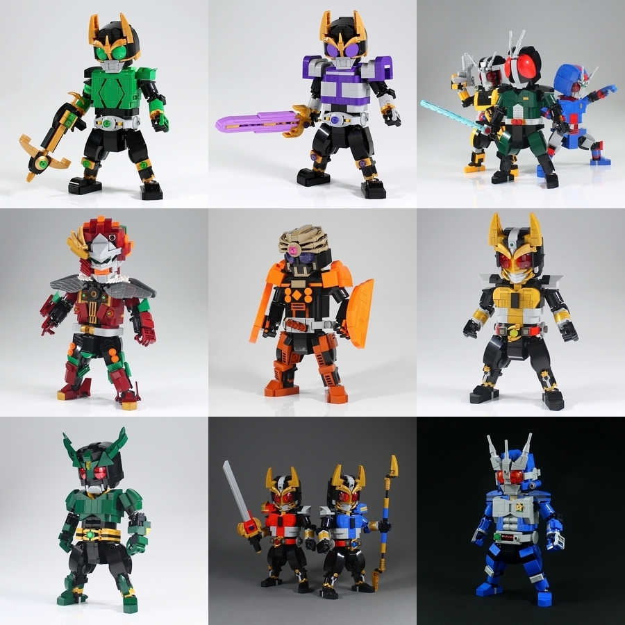 デフォルメ仮面ライダーシリーズno 032 044 レゴ道 デフォルメ仮面ライダーシリーズno 032 044 レゴ道