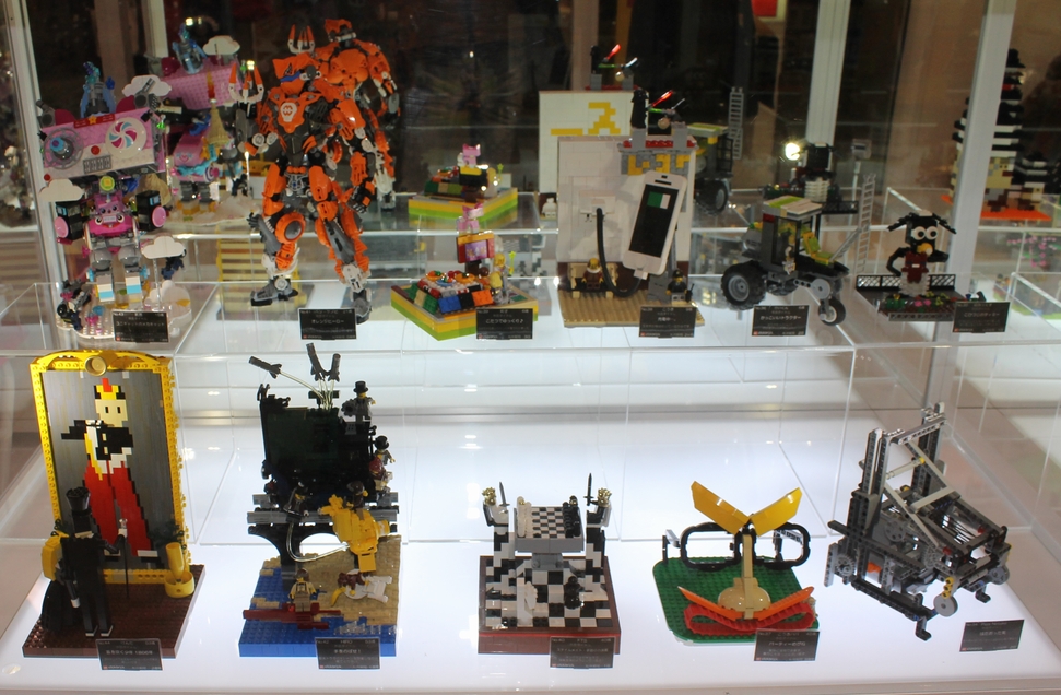 レゴクリックブリックお台場ヴィーナスフォート店のコンテスト作品を観てきました レゴ道