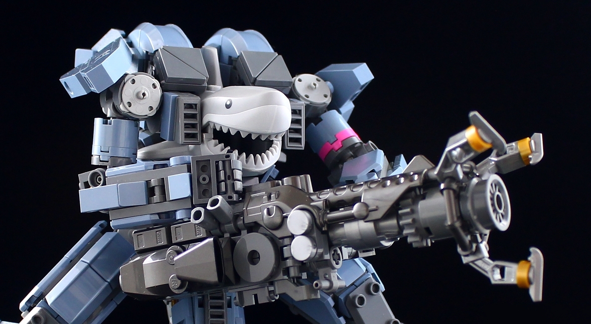 Legoロボ サメ専用エクソスーツ レゴ道