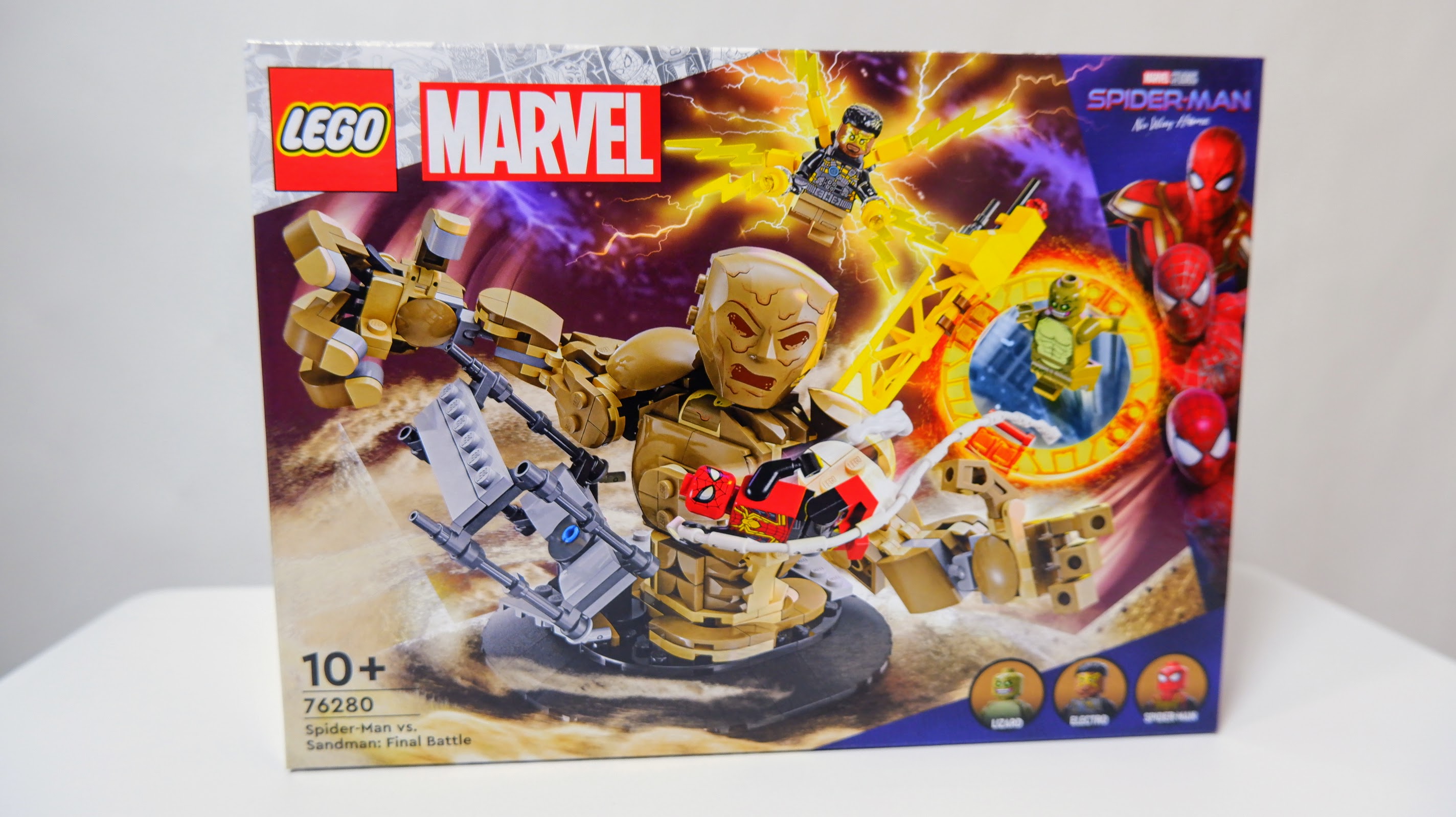レビュー!!】76280「スパイダーマンとサンドマンの最終決戦」を
