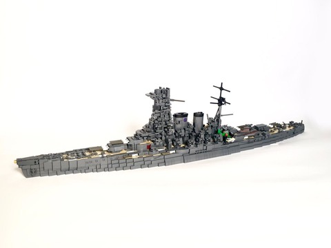 架空戦艦 伊吹 (第三次改装後) 20190522