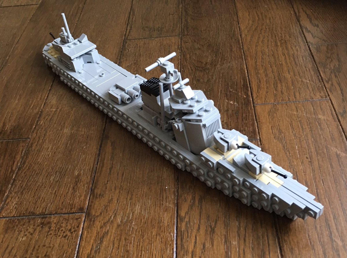 作品紹介 So レゴさんの量産型重武装駆逐艦 欅 ケヤキ Brick Ship情報専用 航海日誌