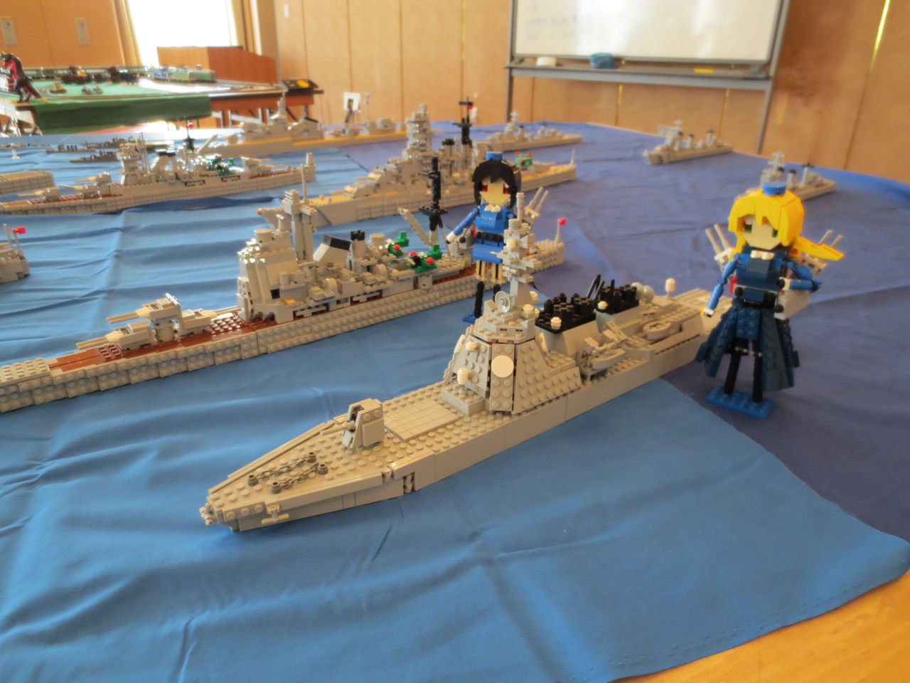 レゴ艦船オフ会企画『1/300スケール連合艦隊~ Elias~』 : Brick