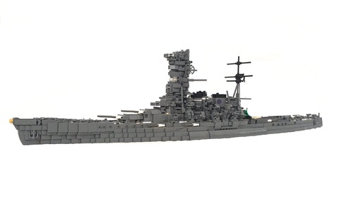 架空戦艦伊吹(第二次改装時) 20190405