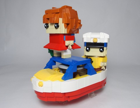 崖の上のポニョのポンポン船 20181224