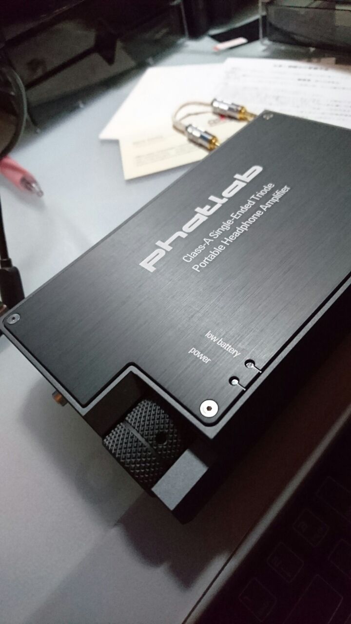 Phatlab Phantasy ii 真空管ポータブルアンプ（レア・定価25万