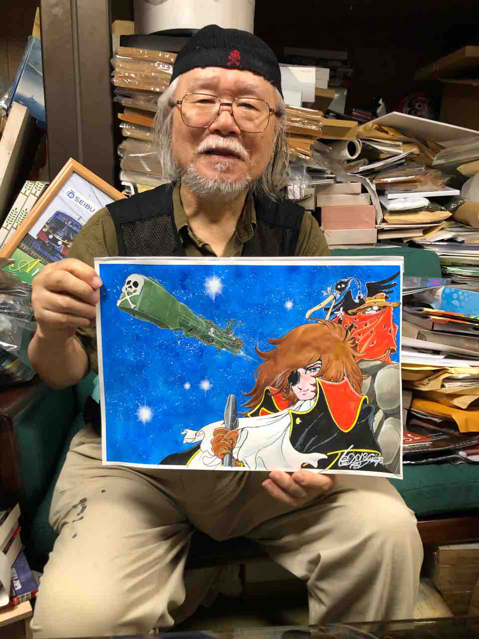 松本零士先生を訪問。 : 零士サイト