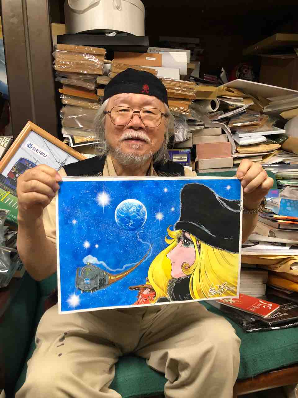 鷹山宇一記念美術館最終日。 : 零士サイト