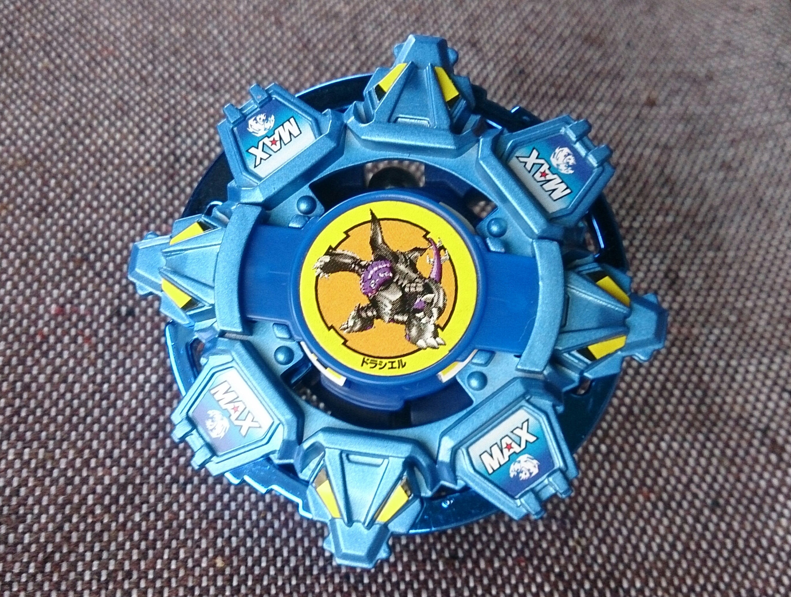 タカラ　ベイブレード　ドラシエルF　ブルーメタルバージョン　未組立 タカラ ベイブレード ドラシエルF ブルーメタルバージョン 未