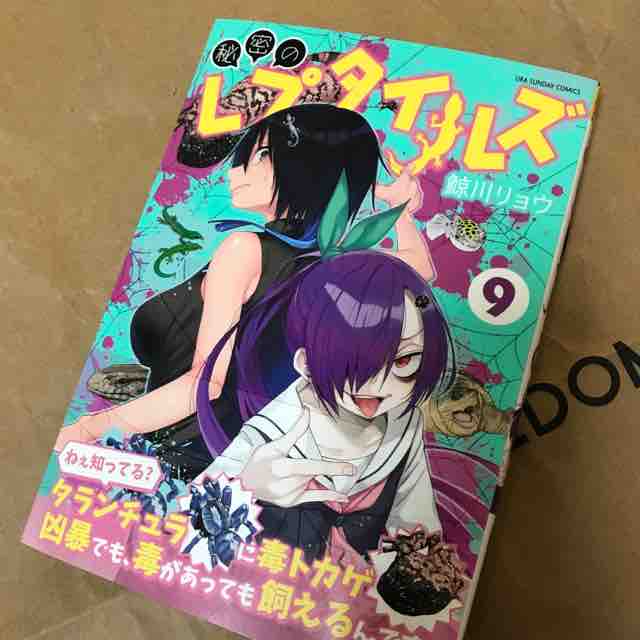 漫画紹介 秘密のレプタイルズ 9巻 フチゾリのライチとマルギナータワンダーランド