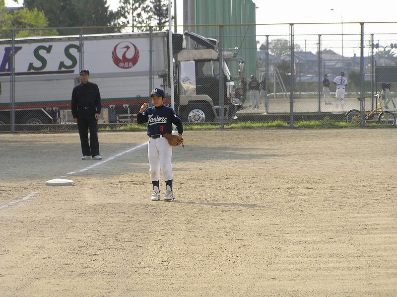 2007年12月2日宇治少年チャンピオンシップ 対三室戸パイレーツb 広野ジュニアーズ