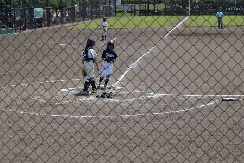 ５月２１日 天下一品杯 未来君賞と女子野球試合 広野ジュニアーズ