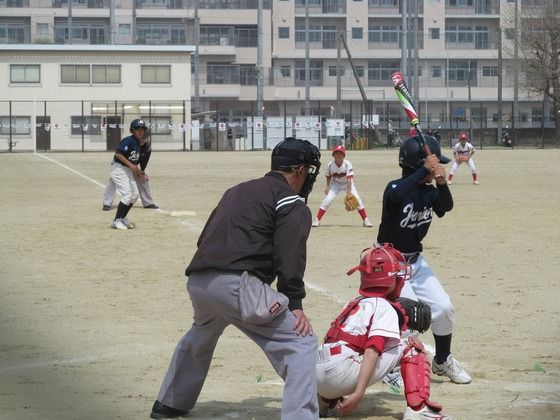 3月27日火曜日 対 上豊ボアーズ 福知山市野球協会学童部所属 広野ジュニアーズ