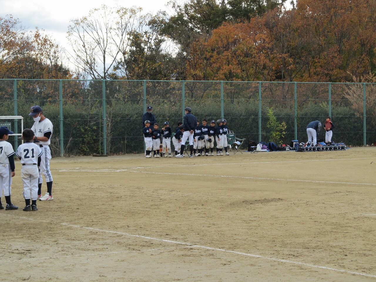 11月28日 対 橋本クラブd 初公式戦 広野ジュニアーズ 11月28日 対 橋本クラブd 初公式戦 広野ジュニアーズ