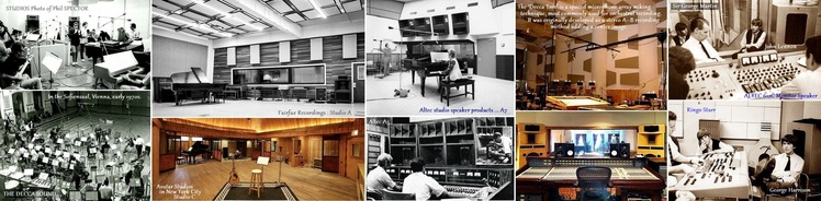 ●①Recording Studio examples