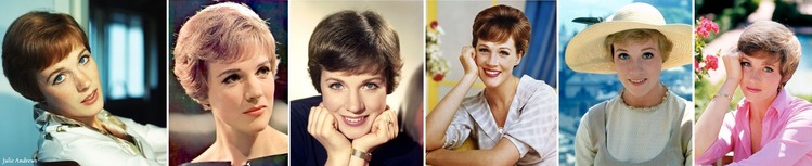 ※ Julie Andrews color portraits H705