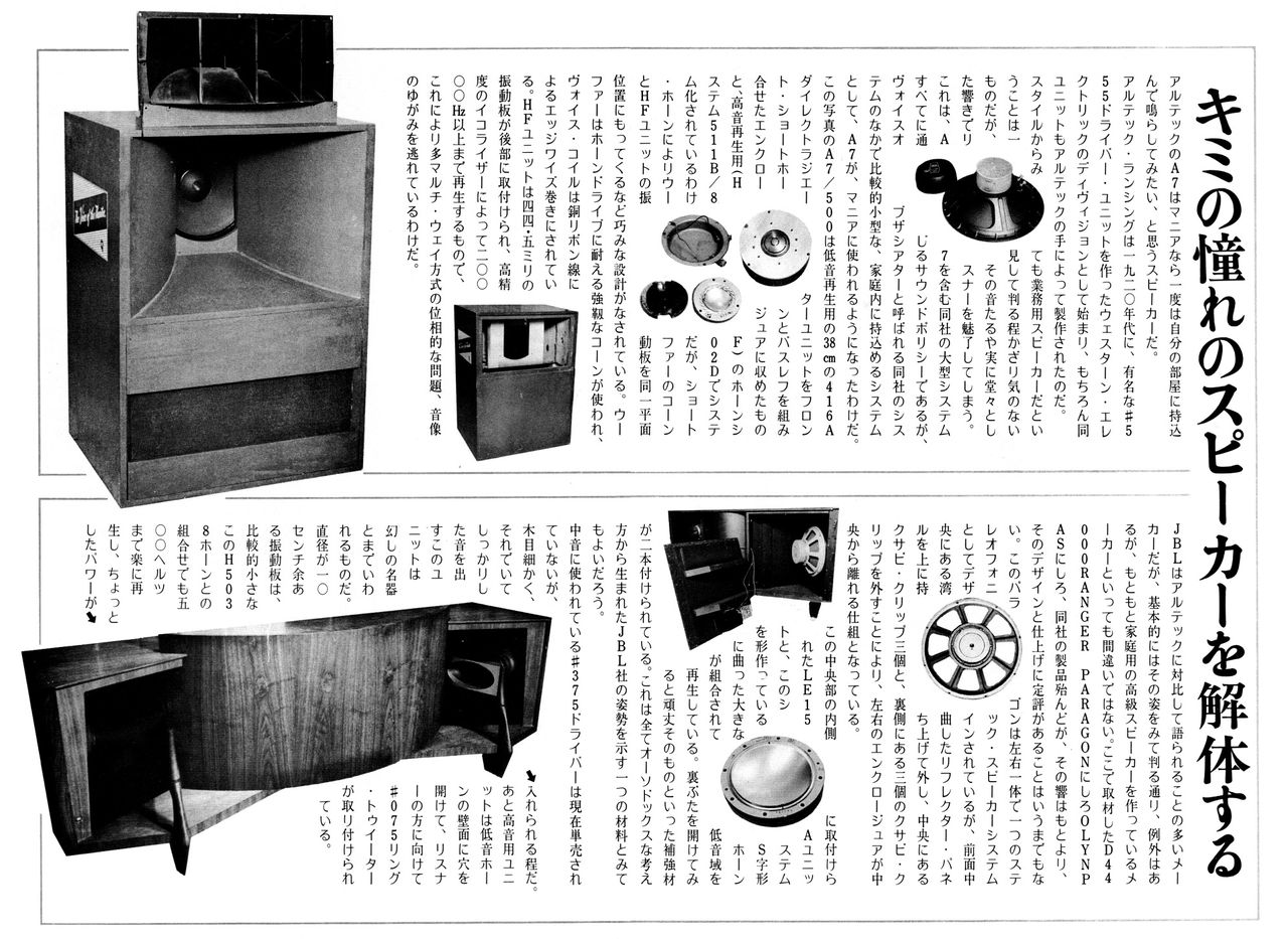スピーカーホーン　apogee USA altec, jbl ペア アルテックJBL】子孫が合体。アメリカンサウンドの遺伝子 - YouTube