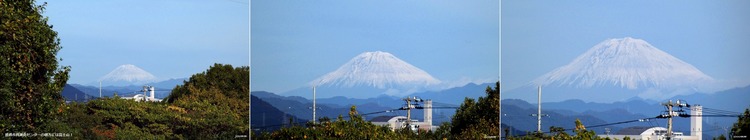 ■富士山、散歩道で f8-ABC