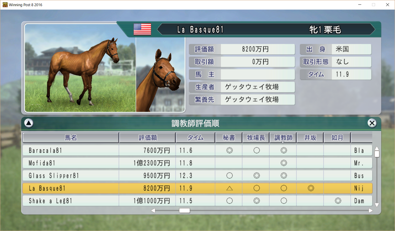 19年末振り返り ウイニングポストの世界に思い切り嵌まってみる