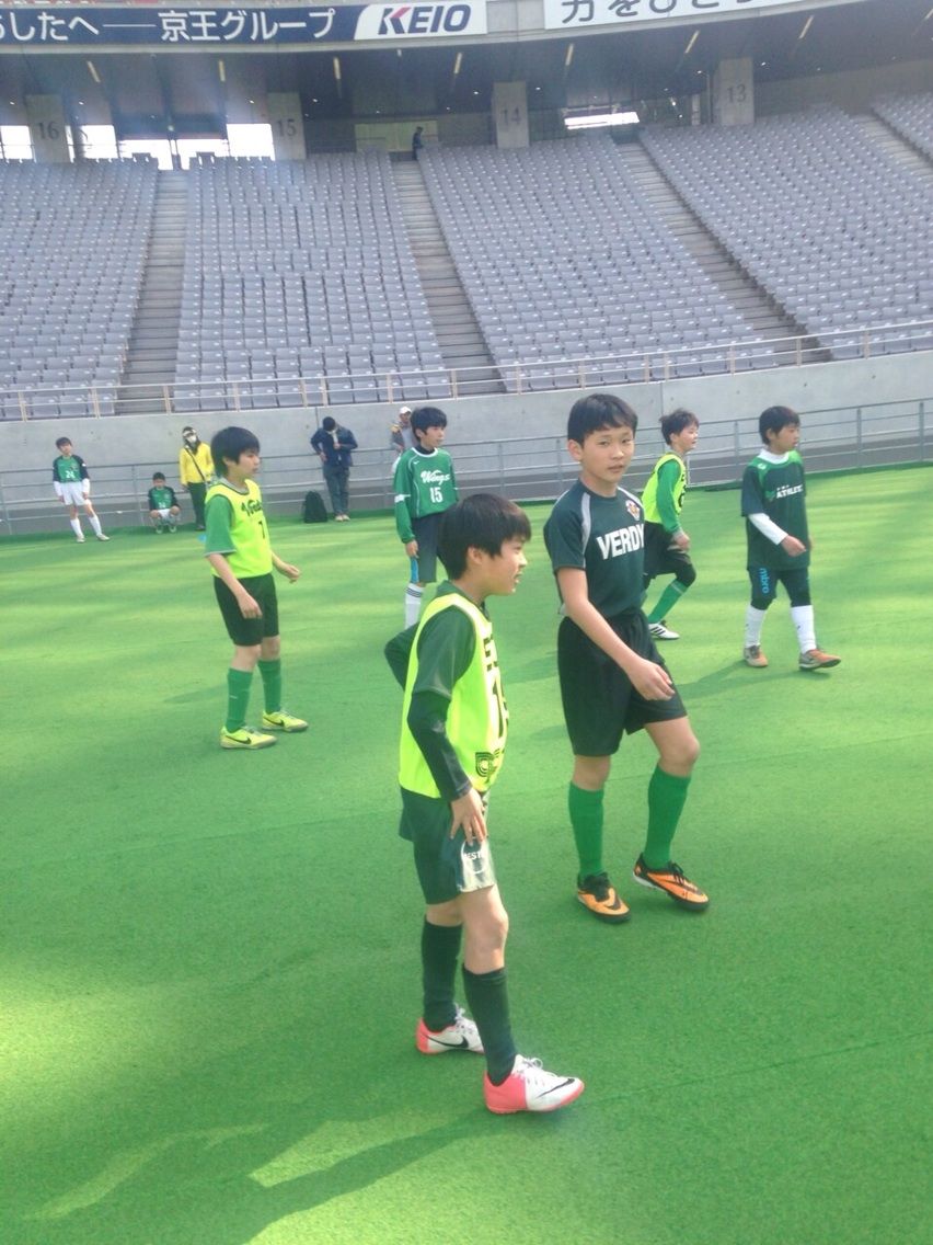 3 16 Jリーグ 前座ミニサッカー大会 味スタ レスチジュニア 3 16 Jリーグ 前座ミニサッカー大会 味スタ レスチジュニア