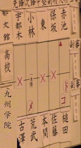 予選郁文館対九学