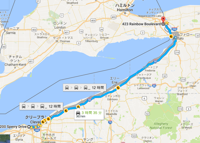 Day21 クリーブランド ナイアガラの滝 死ぬ前に一度は見た方がいい アメリカ横断ドライブ全記録 Laからny29日間の旅 Day21 クリーブランド ナイアガラの滝 死ぬ前に一度は見た方がいい アメリカ横断ドライブ全記録 Laからny29日間の旅
