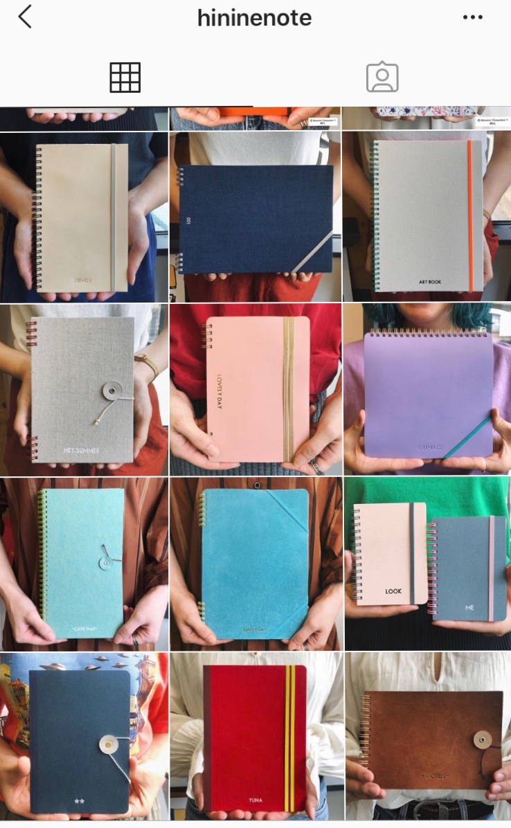 HININE NOTE 世界に1つだけのオリジナルノートを作るワークショップ