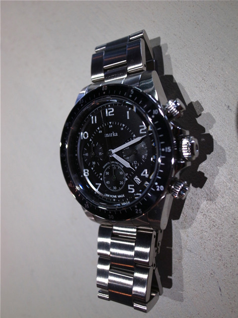 JAM HOME MADE× markaコラボクロノグラフ 腕時計 JAM HOME MADE (ジャムホームメイド) x marka DAIMOND WATCH