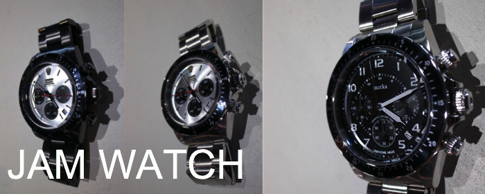 JAM HOME MADE× markaコラボクロノグラフ 腕時計 JAM HOME MADE× markaコラボクロノグラフ 腕時計