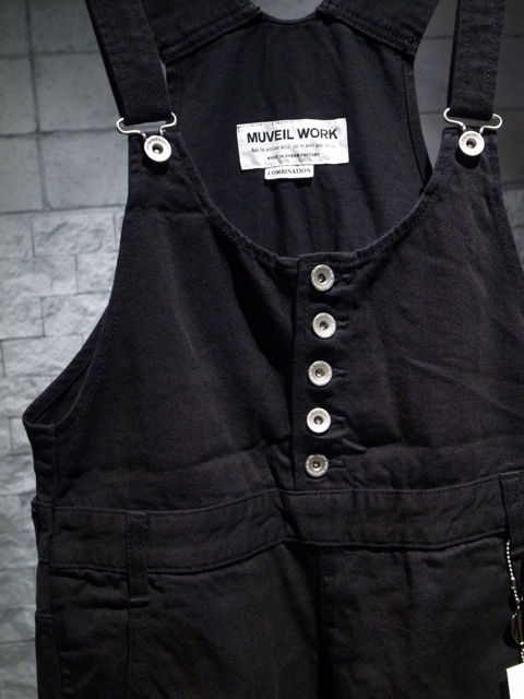 Muvel Work ミュベール デニムサロペット