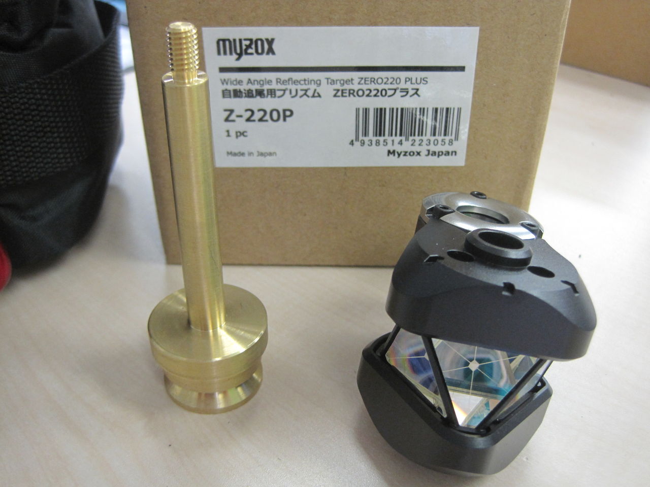 測量機材 マイゾックス 自動追尾用プリズム Z-220P （マイゾックス 一 