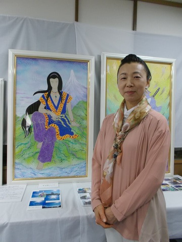 神絵画家・崇尾清見氏