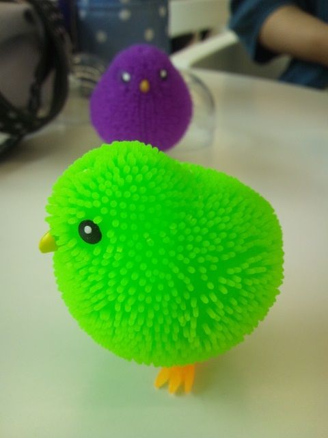 光るピヨピヨひよこ えるたむにっき
